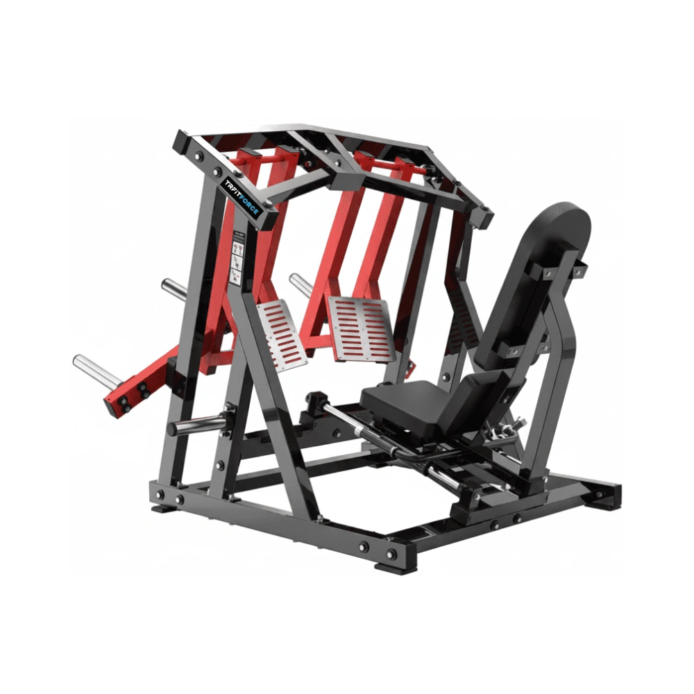 Máquina de pedal reverso tipo dividido TM03 TRFIT para treino de pernas e glúteos em academias
