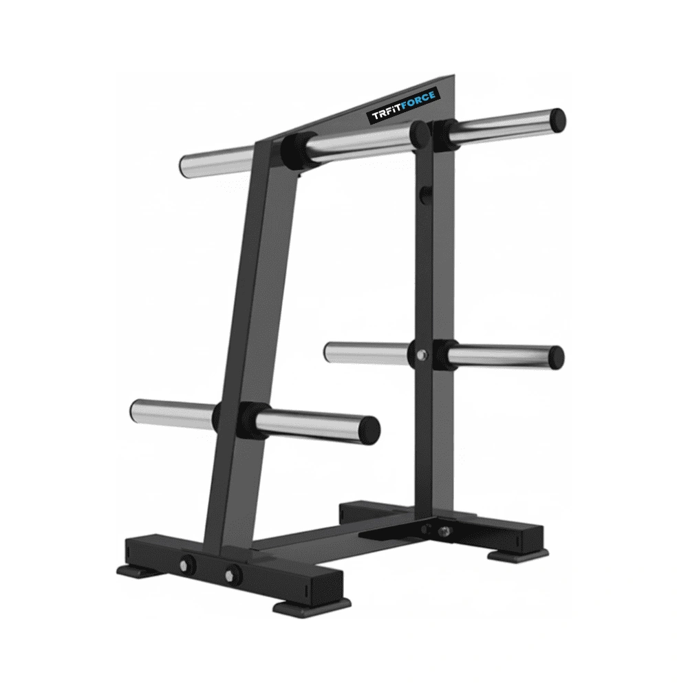 Suporte para Anilhas Profissional TM14 para organização de anilhas em academias.
