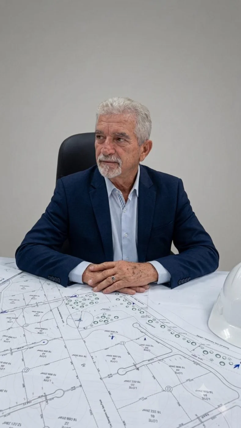 Engenheiro Civil Carlos Alberto de Souza - Responsável Técnico da ISR Serviços de Engenharia
