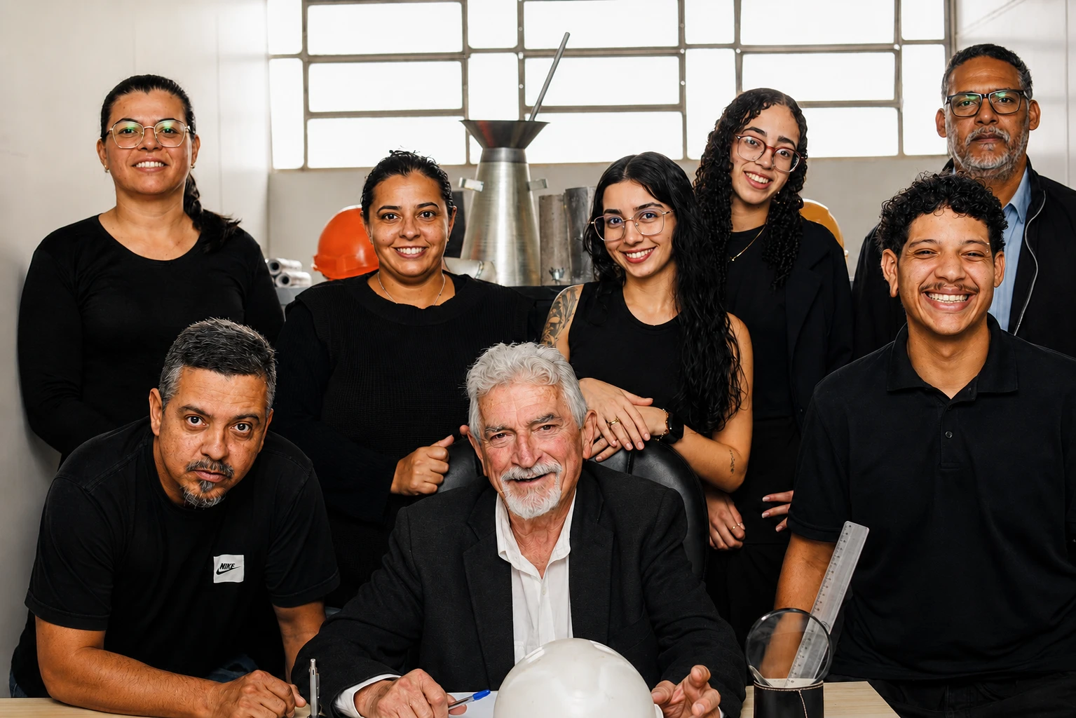 Equipe da ISR Serviços de Engenharia especializada em controle tecnológico e ensaios laboratoriais